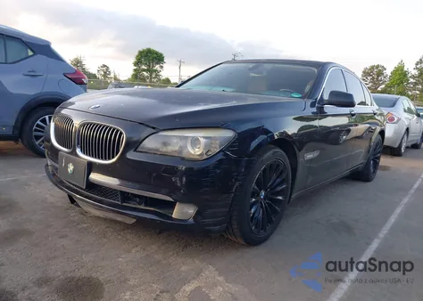 2011 BMW 740I из США, поврежденный, VIN WBAKA4C5XBC612953